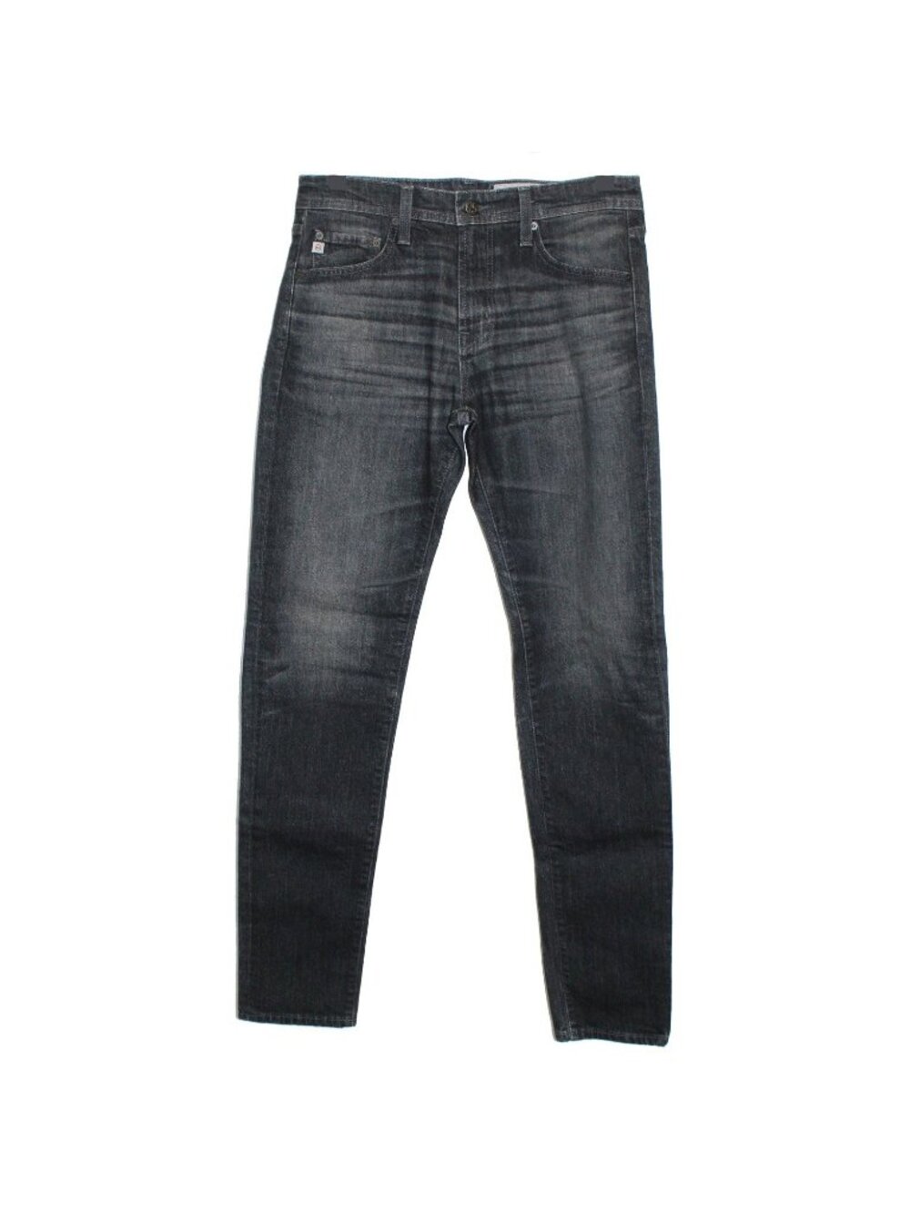 AG Adriano Goldschmied The Dylan Slim Skinny Black Stretch Jeans Men's 32 X 34